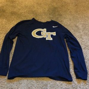 Georgia Tech Nike Long-Sleeve Tee